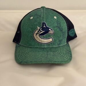 Green and Blue Vancouver Canucks Hat